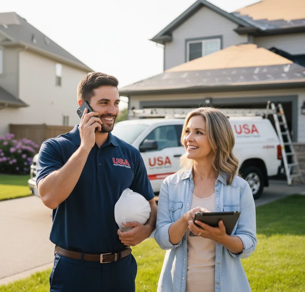 USA Roof Repair Experts customer support in Black River